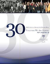 2009 Annual Report by Jewish Federation of South Palm Beach County
