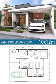 Designed for bigger budgets and bigger plots, you'll find a wide selection of northwest house plans, european house plans and mediterranean house plans in this category. Home Plan 10x12m 3 Bedrooms House Plans Free Downloads Model House Plan Contemporary House Plans Small House Design Plans