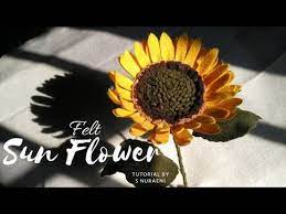 Wishmetyou 5 pcs 15 cm kecantikan bunga matahari merasa dekorasi anak anak tk buatan tangan anak anak kamar rumah kualitas tinggi felting kerajinan baru felt aliexpress Tutorial Bunga Matahari Dari Kain Flanel Diy Felt Sunflower Youtube Felt Flowers Felt Flowers Diy Felt Flower Tutorial
