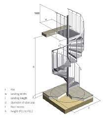 In general the step size ranges from 60 to 66 cm therefore an average value is 63 cm. How To Design A Spiral Staircase Step By Step Custom Spiral Stairs