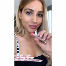 New The 10 Best Home Decor With Pictures April 3 Ann Kathrin Gotze Showing The New Dior Addict Stellar Shine Lipstick Via Instagram Story Annkath Gotze