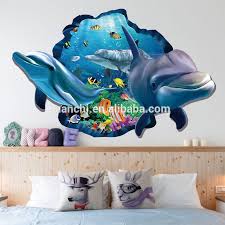 Enjoy free shipping and easy returns every day at kohl's. Xh 9215 Sea Aquarium Dolphin 3d Wall Stickers Removable Wall Poster Diy Animaldecoration Accessories For Kids Rooms Wall Art Buy Sea Aquarium Dolphin 3d Wall Stickers Removable Waterproof Home Decor Paper Animaldecoration Accessories For