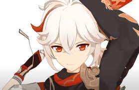 Poetics of fuubutsu upon triggering a swirl reaction, kaedehara kazuha will grant teammates a 0.04% elemental dmg bonus to their corresponding element for every point of elemental mastery he has for 8s. Genshin Impact Kazuha Banner Release Date And Skills For Update 1 6