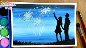 En ocasiones los niños se encuentran con dificultades para realizar sus tareas, estudiar y obtener buenos resultados en sus exámenes y evaluaciones. Como Pintar Paisaje Con Fuegos Artificiales How To Paint Fireworks Scenery Youtube