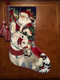 Needlepoint canvas needlepoint christmas stocking kits. Fun Christmas Stockings Ideas Needlepoint Christmas Stockings Cross Stitch Christmas Stockings Embroidered Christmas Stockings