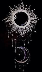 Sun And Moon Art By Marquita This Would Make A Cool Tattoo Tattoos Moon Tattoo Moon Art