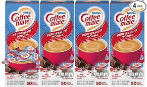 Check spelling or type a new query. Amazon Com Nestle Coffee Mate Coffee Creamer Peppermint Mocha Liquid Creamer Singles Non Dairy No Refrigeration Box Of 50 Singles Pack Of 4 Grocery Gourmet Food