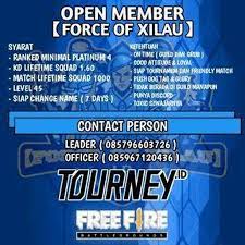 Official Forceofxilau Lagi Open Member Members Open Official
