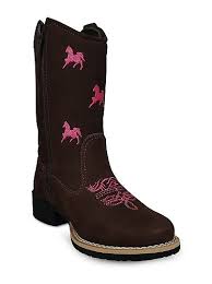 Bota Country Infantil Texana Couro Cowboy Caipira Jolimar