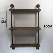 Etagere murale style industriel luxury meuble style marin blanc spot style industriel — laguerredesmots. Etageres Murale Style Industriel 3 Plateaux Decoindustriel