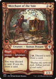 Top ten cards from throne of eldraine. Merchant Of The Vale Haggle Throne Of Eldraine Eld 293 Scryfall Magic The Gathering Search