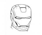Printable iron man coloring page to print and color iron man coloring page with few details for kids Iron Man Coloring Pages To Print Iron Man Printable