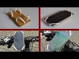 Handyhalterung Fur Fahrrad Selber Bauen Fur Navigation Usw Youtube