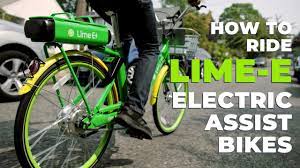 Welcome to your one stop shop for all electric travel rides. How To Ride Lime E Electric Assist Bikes Swiss Cycles