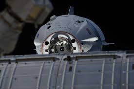 Musk's vehicle evolved from an earlier the crew dragon is equipped with 16 draco thrusters that manoeuvre the vehicle in orbit. Crew Dragon Successfully Conducts Debut Docking With The Iss Nasaspaceflight Com