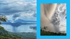 Taal Volcano Eruption