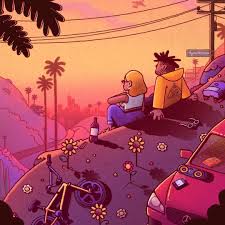 Amine Shine Rhymezlikedimez Visualizer Animated Love Images Rapper Art Animation Art