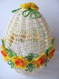 Najstarsze pisanki wielkanocne pochodzą z terenów sumeryjskiej mezopotamii. Szyselkowa Wielkanoc Szukaj W Google Easter Crochet Patterns Easter Crochet Crochet Ornaments