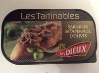 Les Tartinables Sardines Tapenade D Olives 3188720000917 Is It Vegan Vegetarian Or Gluten Free Chomp