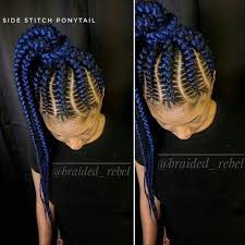 Black And Blue Hairstyles Braids Pin By Teetee On Diva Style Braids More Kids Braided Hairstyles Hair Styles Braids
