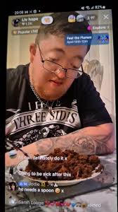 15 minutes to eat a cake that serves six people he done it in almost 12  minutes and a cookie and two glasses of milk