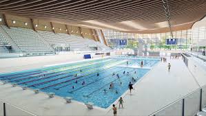Bring on paris 2024, please; Venhoevencs Ateliers 2 3 4 Aquatic Centre Fuer Olympiade Paris 2024 Floornature