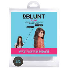 Repeat the steps for as many clip on. Buy Bblunt B Hive Volume On Crown Clip In Hair Extension Dark Brown Online At Best Price Bigbasket