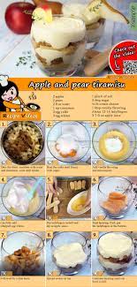 Apple And Pear Tiramisu Recipe With Video Simple Recipe Recipe Recipes Desserts Food