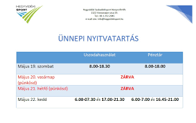 Az egyes tőzsdék nyitvatartása a pünkösdi időszakban. Punkosdi Nyitvatartas Hegyvideki Sportkozpont Es Tanuszoda