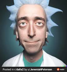 Hollywood-headshot av Rick Sanchez, realistisk foto (Credit to  u/Jeremiahpeterson) : r/rickandmorty