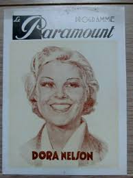 Ancien Programme PARAMOUNT de 1935 DORA NELSON René GUISSART ELVIRE POPESCO 