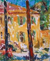 La Maison Jaune Painting Art Artist