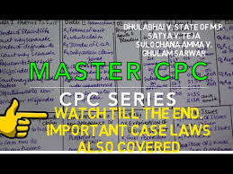 Civil Procedure Code Tips To Learn Master Cpc Watch Till The End To Know About Imp Case Laws