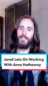 “He really found in her, I think, that perfect partner. But, you know  working with Annie, I kind of feel similarly. She always delivers.”  #JaredLeto joined us to for a chat