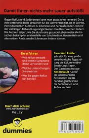 Sodbrennen Und Reflux Lindern Fur Dummies Amazon De Rinzler Carol Ann Devault Ken Bucher