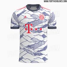 Borussia mönchengladbach addiert zum bereits bekannten heimtrikot für die neue spielzeit nun auch das auswärtstrikot. Exclusive Bayern Munchen 21 22 Third Kit Leaked