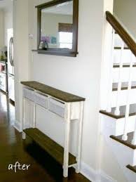 That S My Letter S Is For Skinny Diy Console Table Skinny Console Table Home Decor