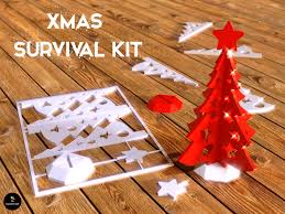 Du bist auf der suche nach 3d drucker vorlagen? Xmas Survival Kit 3dshare 3d Drucker 3d Prints 3d Drucker Vorlagen