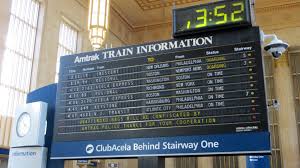 Cross the river at market street to visit downtown philadelphia, home to independence hall, independence mall, the academy of natural sciences, and the franklin institute. Iconic Amtrak Flipboard Will Become Part Of 30th Street S Permanent Decor On Top Of Philly News