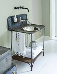 Great For The Laundry Sink Love The Little Towel Rack Attached It Would Need To Go Around The Sink Lip In 2020 Industrial Sink Home Bathroom Design