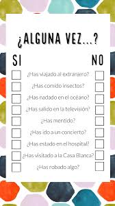 Have You Ever In 2020 Learning Spanish Spanish Language Learning Spanish Games