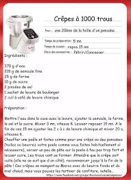 Crepes Aux Milles Trou Recette Companion Moulinex Recette Companion Recette Compagnon