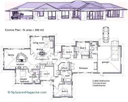 Plan For 5 Bedroom Bungalow Four Bedroom Bungalow House Plans 4 Bedroom House Pl House Plans South Africa Modern Contemporary House Plans Beautiful House Plans