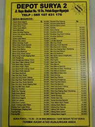Restoran asia dan restoran cina$$$$. Depot Surya 2 Chinese Food Restaurant Nganjuk Restaurant Reviews