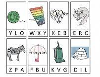 Can your students write the first letter of the picture? Free Printable Preschool Worksheets