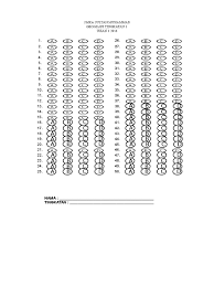 Pekerja dan melaporkan ke jtk terdekat melalui borang pk. Borang Omr 50 Soalan