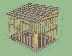Coulage Fondations Dalle Temps Cabanon360bois Jpg 600 474 Plan Cabane Maison Ossature Bois Abri De Jardin Adossable