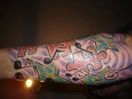 Music tattoo sleeve is a great choice to express your musical taste and style. Music Half Sleeve By Themusicinme On Deviantart