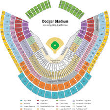 Dodger Stadium Seating Chart Views And Reviews Los