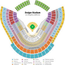 dodger stadium seating chart views and reviews los